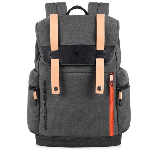 Balo Vải Phối Da Thời Trang Piquadro CA4535BL
