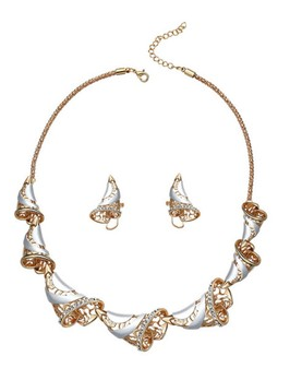 Madam Dzi Bộ Vòng Cổ Hình Xoắn Ốc