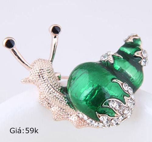 Cài áo Ốc Sên