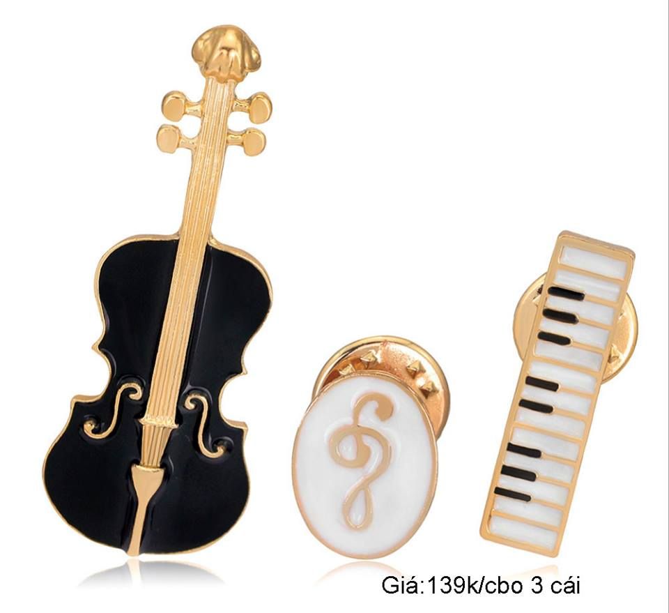 Cài áo Combo Nhạc Cụ