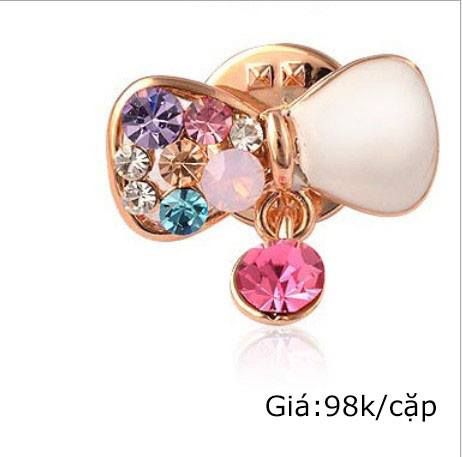 Cài áo Nơ Cặp