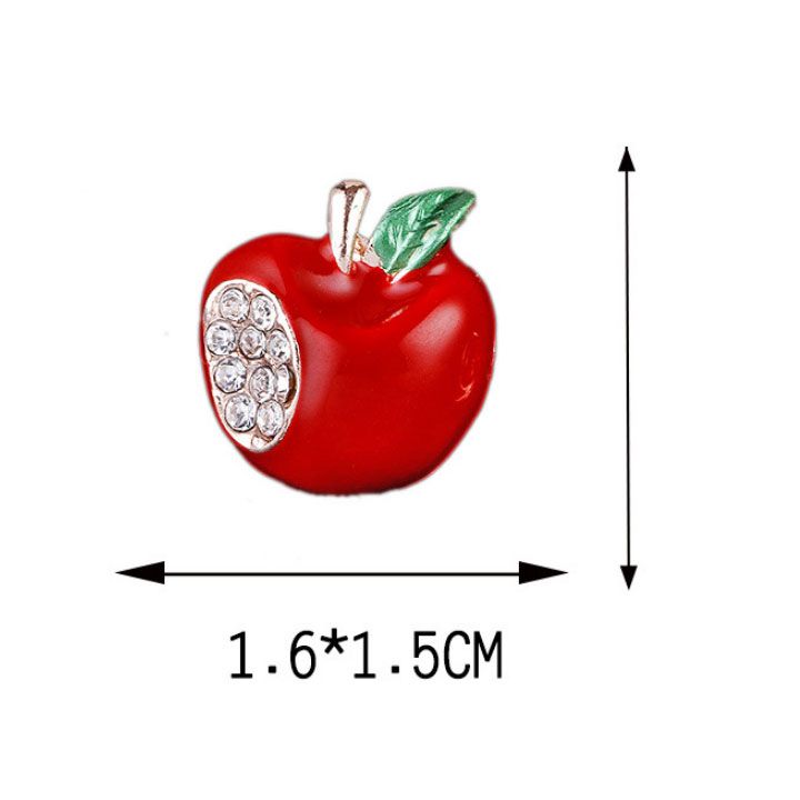 Combo cài cúc sơ mi trái táo đỏ