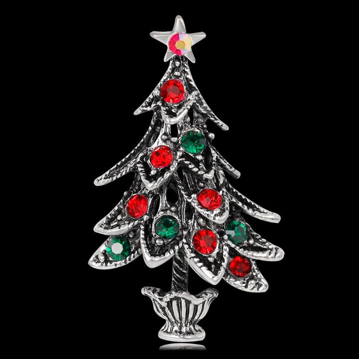 Cài áo cây thông noel