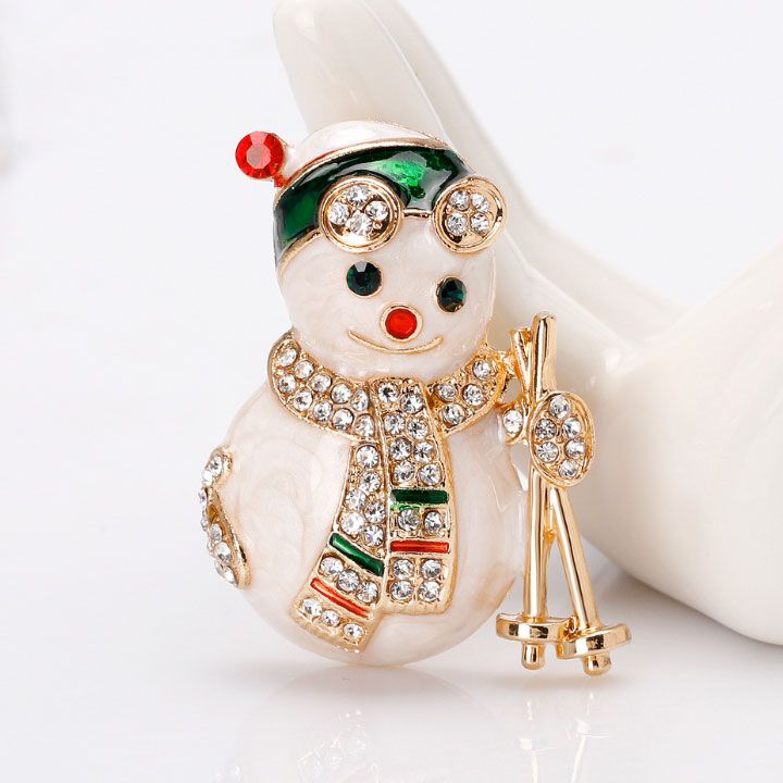 Cài áo người tuyết