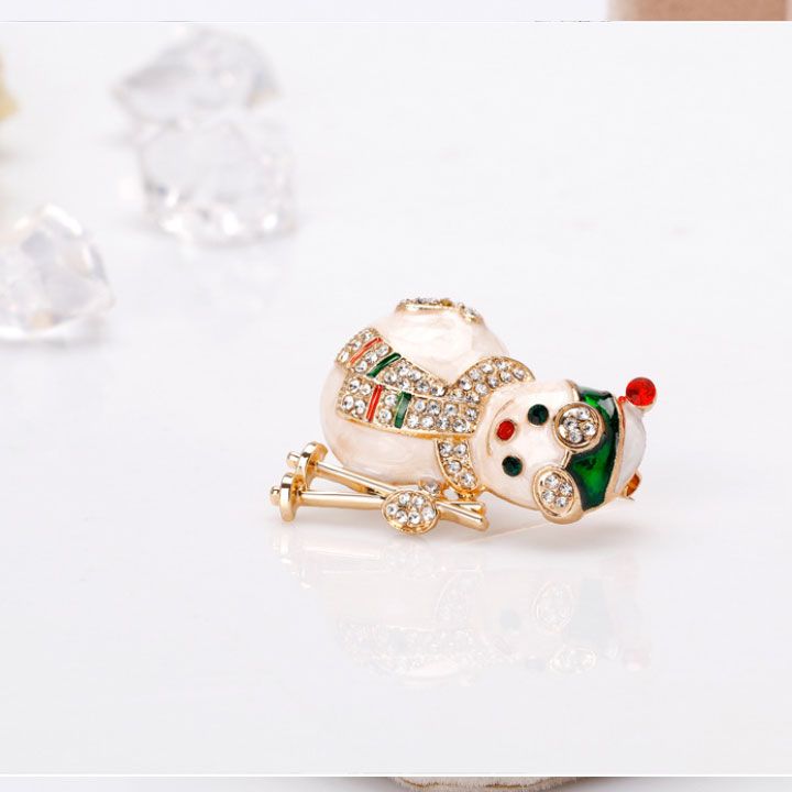 Cài áo người tuyết