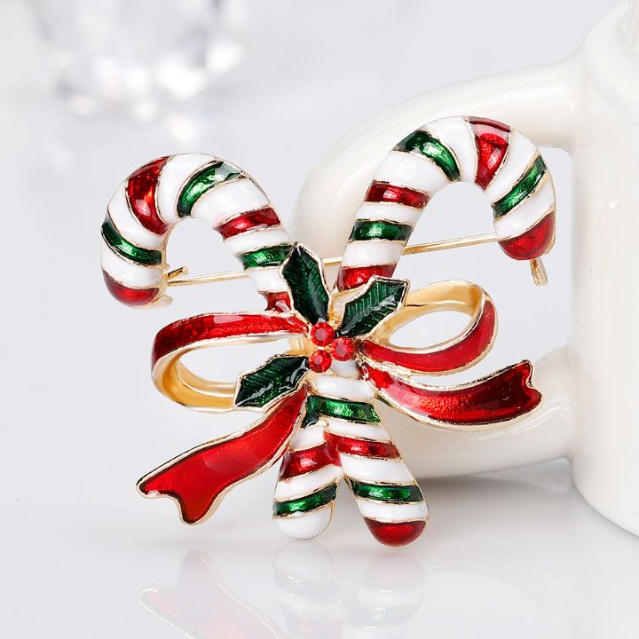 Cài áo gậy noel