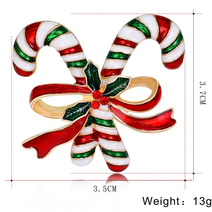Cài áo gậy noel
