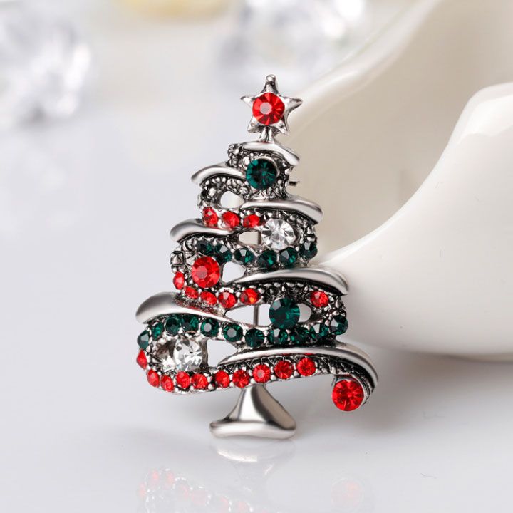Cài áo cây thông noel