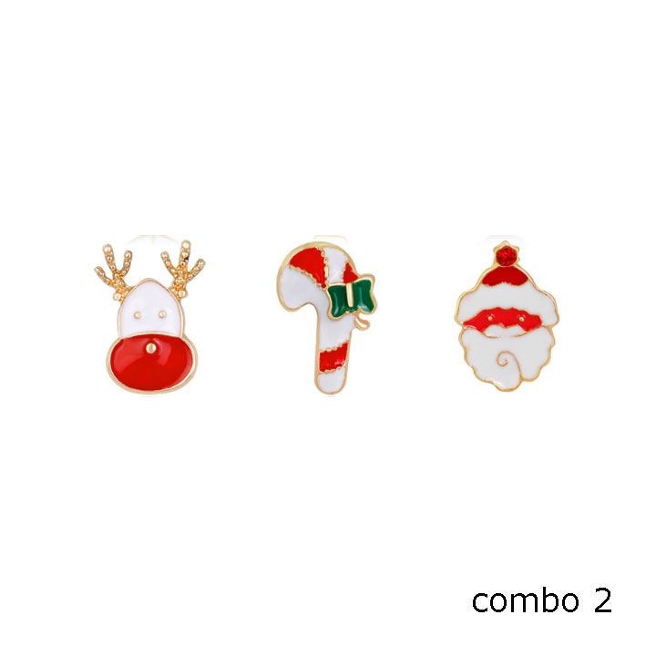 Set 3 cài áo noel 2