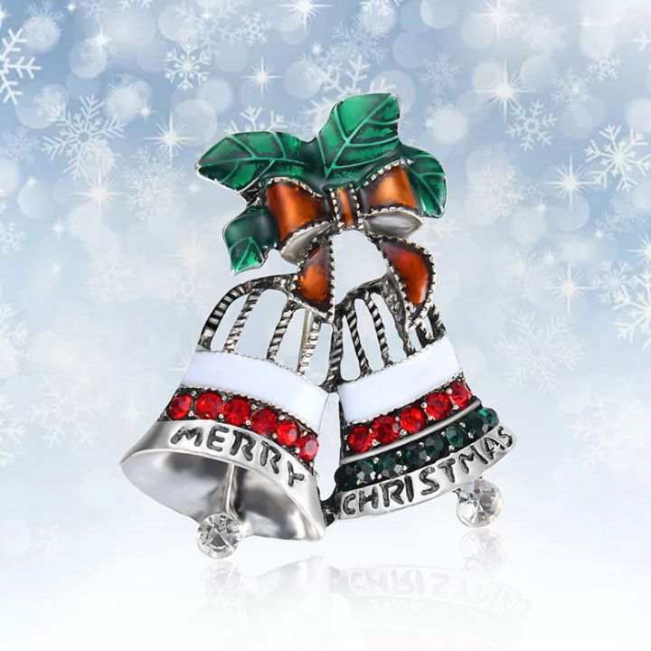 Cài áo chuông noel