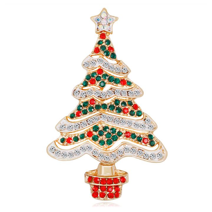 Cài áo cây thông noel