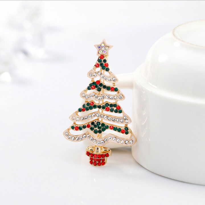 Cài áo cây thông noel