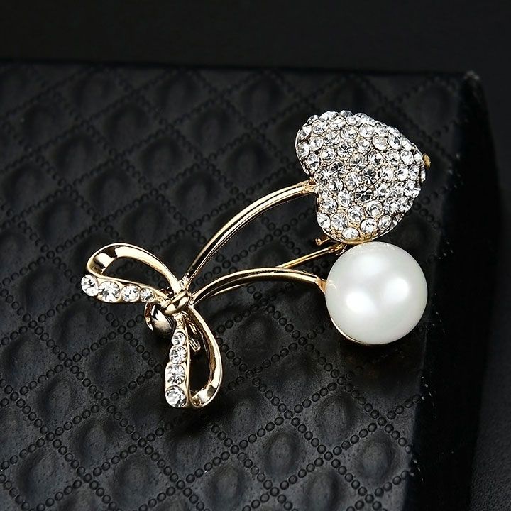Cài áo cherry