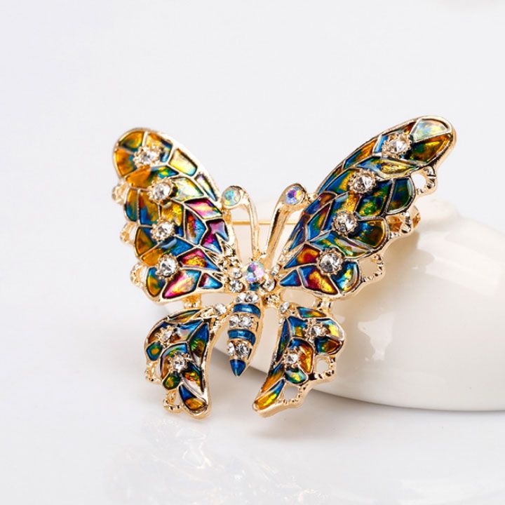 Cài áo cánh bướm colorful