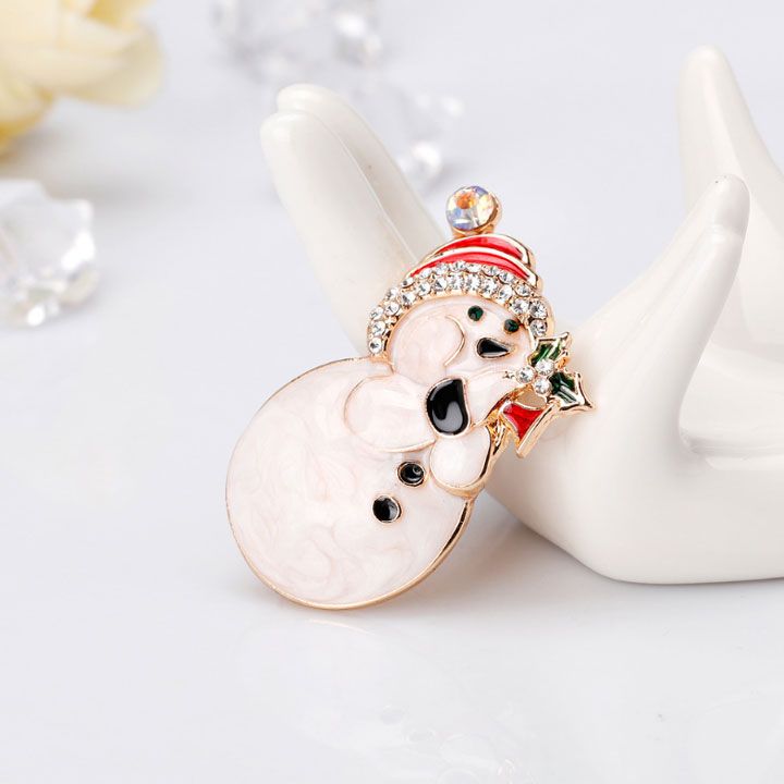Cài áo người tuyết noel