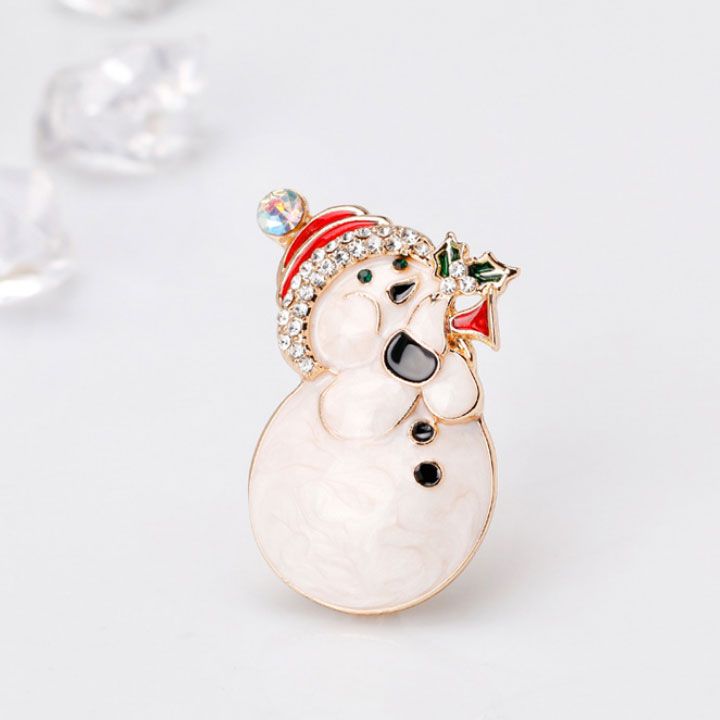 Cài áo người tuyết noel