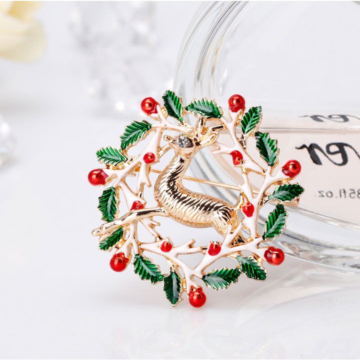 Cài áo tuần lộc noel