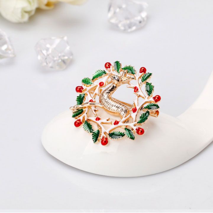Cài áo tuần lộc noel