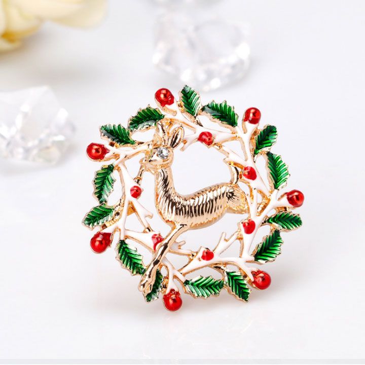 Cài áo tuần lộc noel