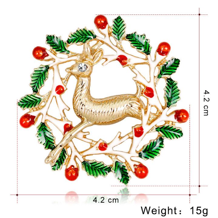 Cài áo tuần lộc noel