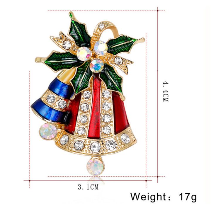 Cài áo chuông noel