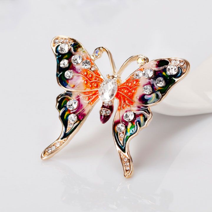 Cài áo cánh bướm nhiều màu