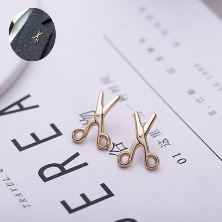 Combo cài cổ sơ mi cây kéo