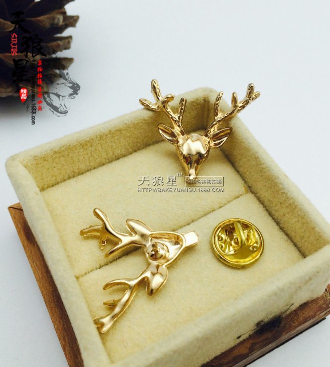Combo cài cổ sơ mi sừng hươu ngắn