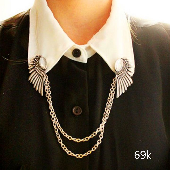 Cài cổ sơ mi hình cánh