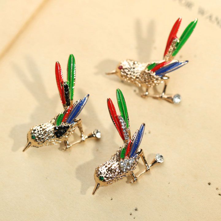Cài áo chim khuyên mini