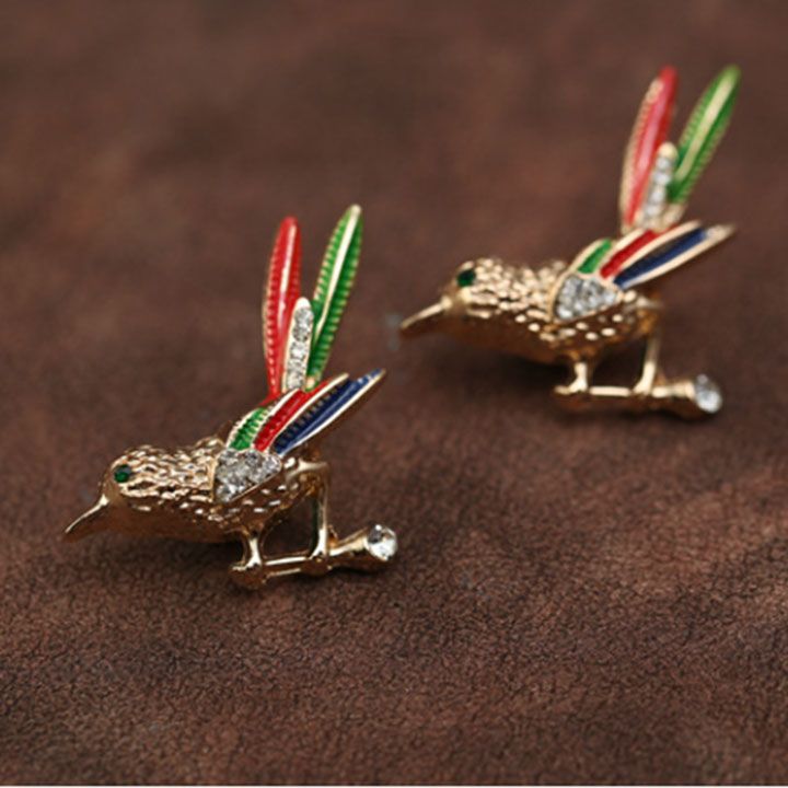 Cài áo chim khuyên mini