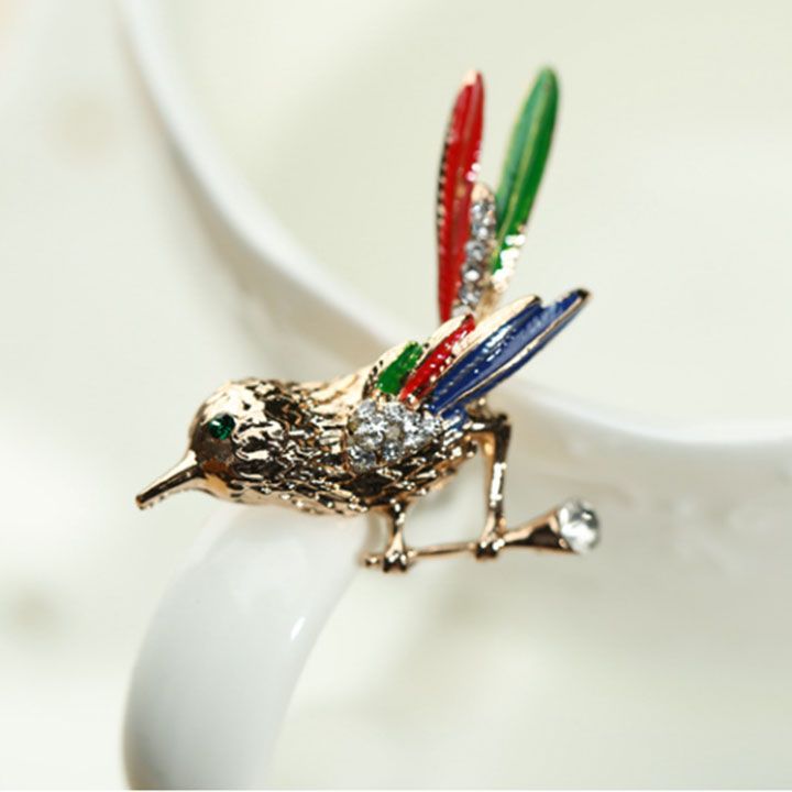 Cài áo chim khuyên mini