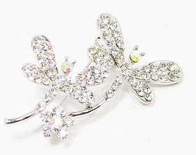 Madam Dzi Cài Áo Chuồn Chuồn Bạc