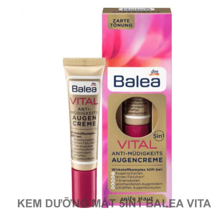 KEM DƯỠNG MẮT 5IN1 BALEA VITA