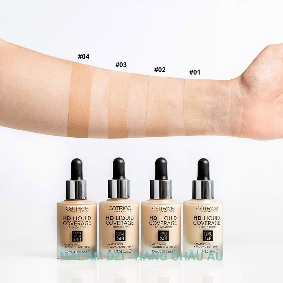 KEM NỀN KIỀM DẦU 24H CATRICE