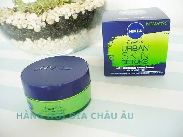 KEM THẢI ĐỘC, CHỐNG LÃO HÓA, DƯỠNG ẨM - NIVEA
