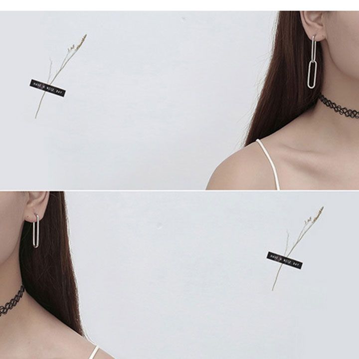 Bông tai mắc xích