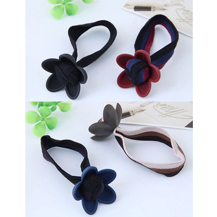 Combo 4 cột tóc hình hoa