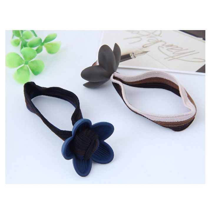 Combo 4 cột tóc hình hoa