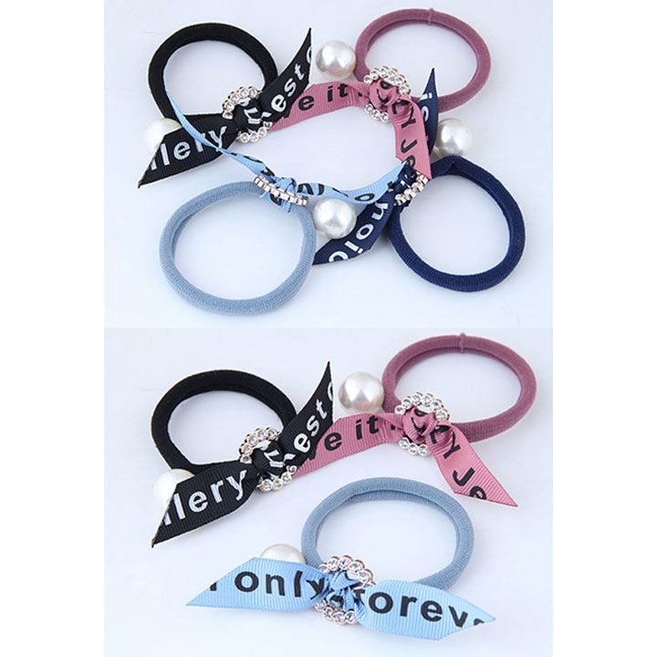 Combo 4 cột tóc thắt nơ