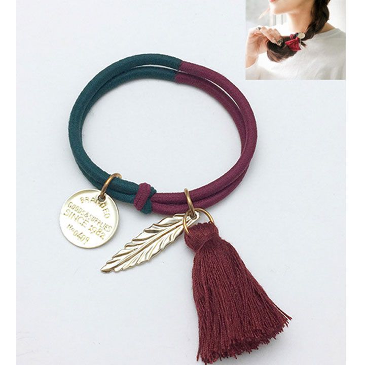 Combo 2 cột tóc tua rua