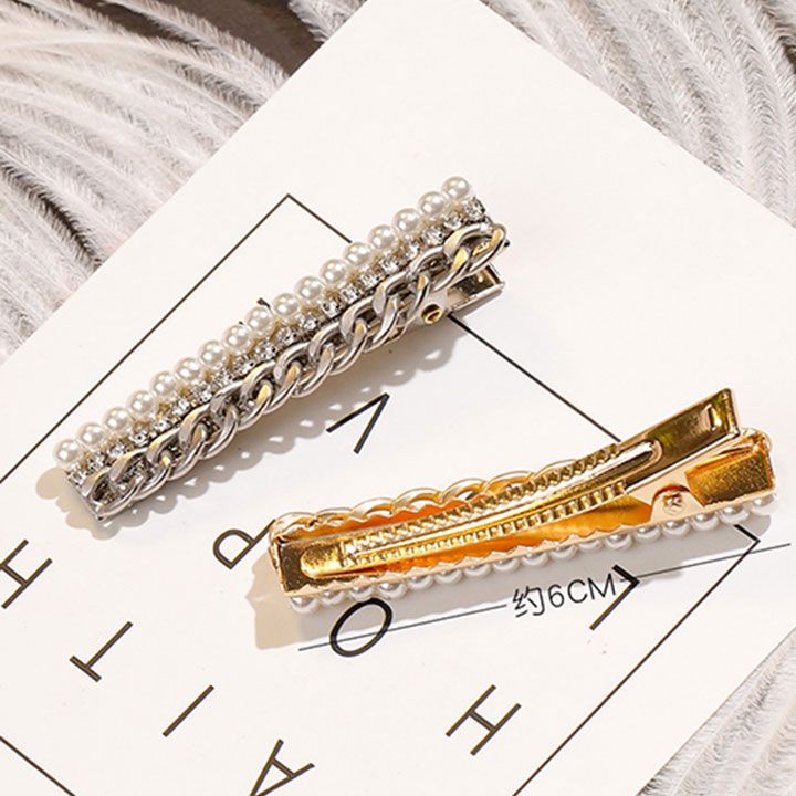 Kẹp tóc hạt châu