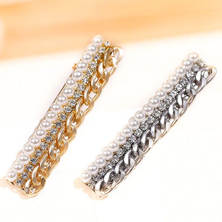 Kẹp tóc hạt châu