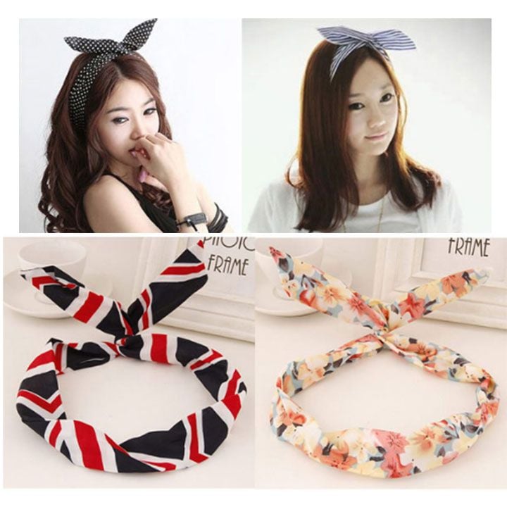 Combo 3 băng đô vải nữ