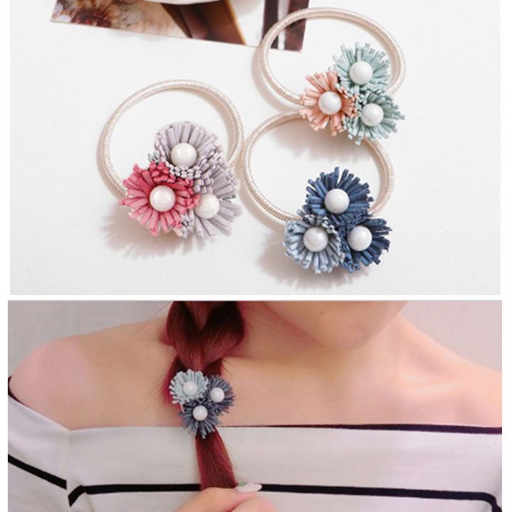 Combo cột tóc hoa