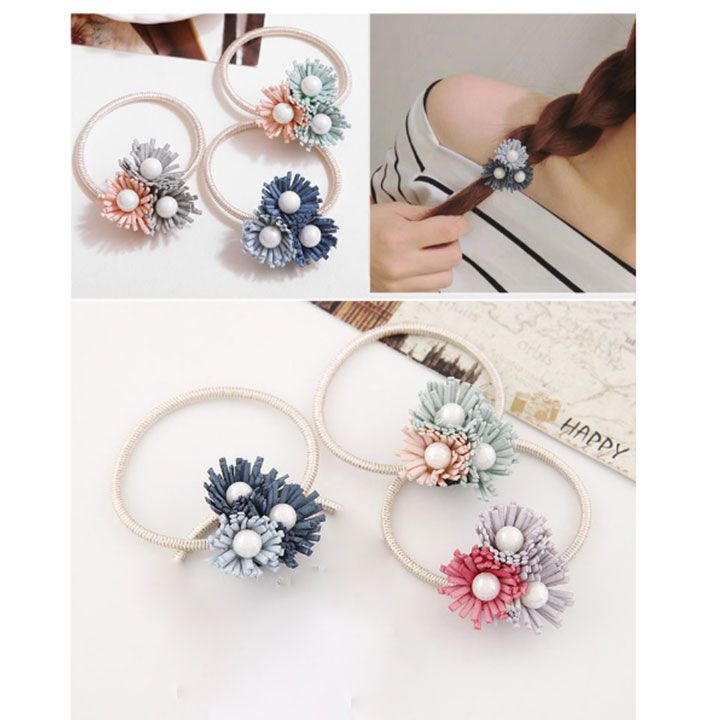 Combo cột tóc hoa