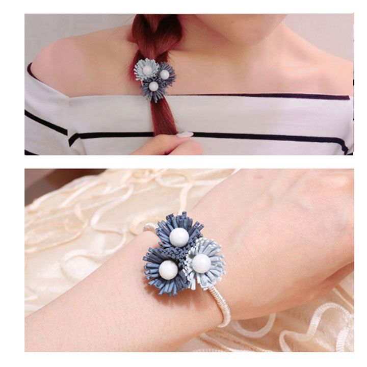 Combo cột tóc hoa