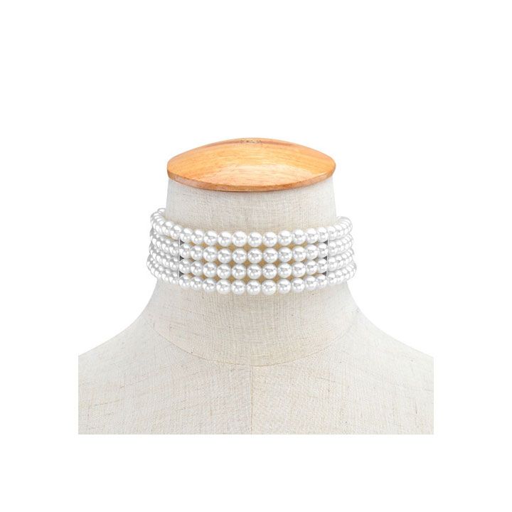 Set Vòng Cổ Bông Tai Hạt Châu
