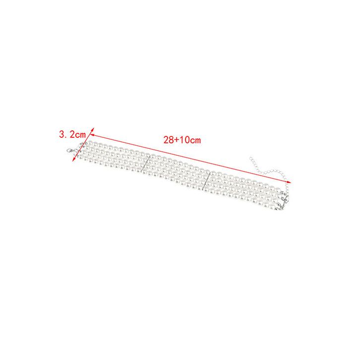 Set Vòng Cổ Bông Tai Hạt Châu