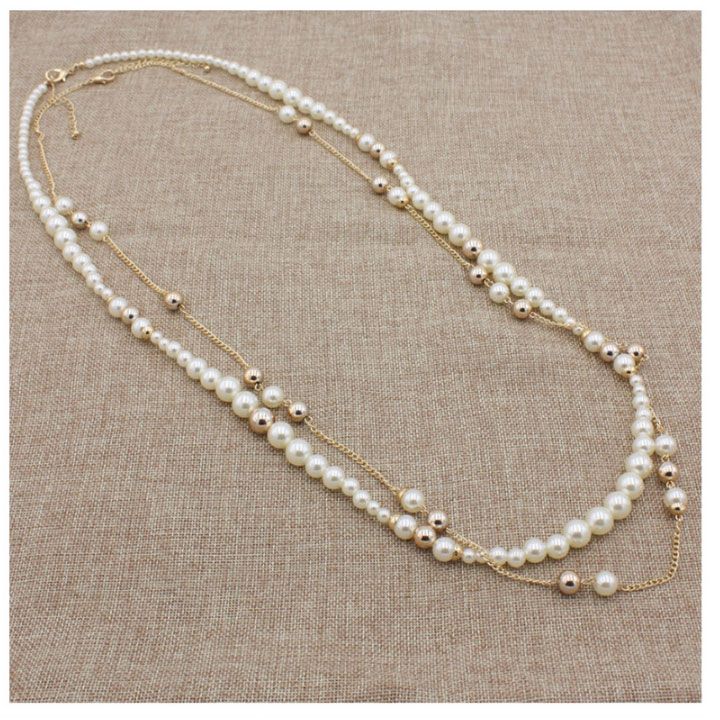 Bộ vòng cổ layer hạt châu